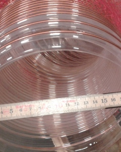 Hose D200 clear spiral M&M